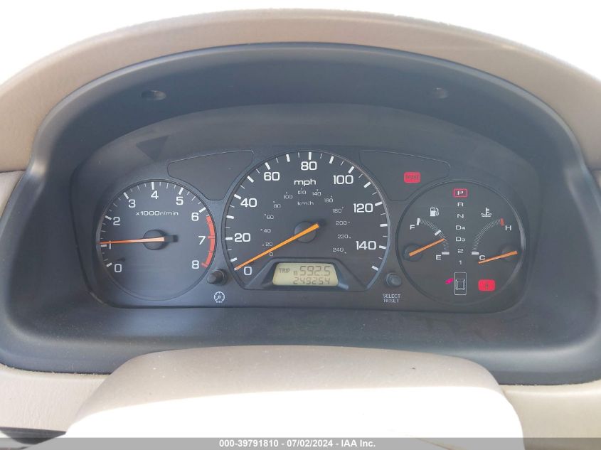 2000 Honda Accord 2.3 Lx VIN: 3HGCG6657YG704557 Lot: 39791810