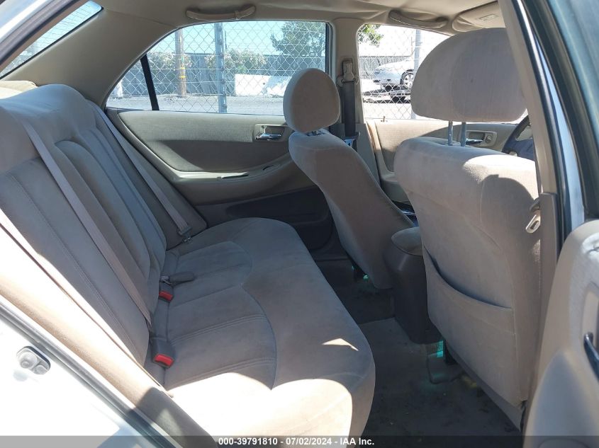 2000 Honda Accord 2.3 Lx VIN: 3HGCG6657YG704557 Lot: 39791810