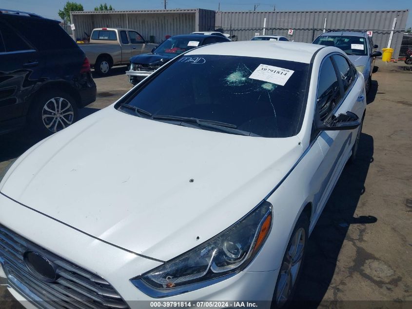 2018 Hyundai Sonata Sel VIN: 5NPE34AF3JH649366 Lot: 39791814