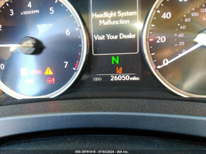 2018 Lexus Is 300 VIN: JTHC81D24J5032668 Lot: 39791818