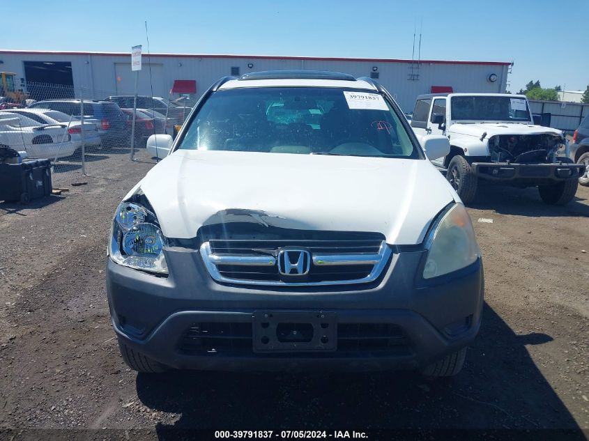 2004 Honda Cr-V Ex VIN: SHSRD78814U238289 Lot: 39791837