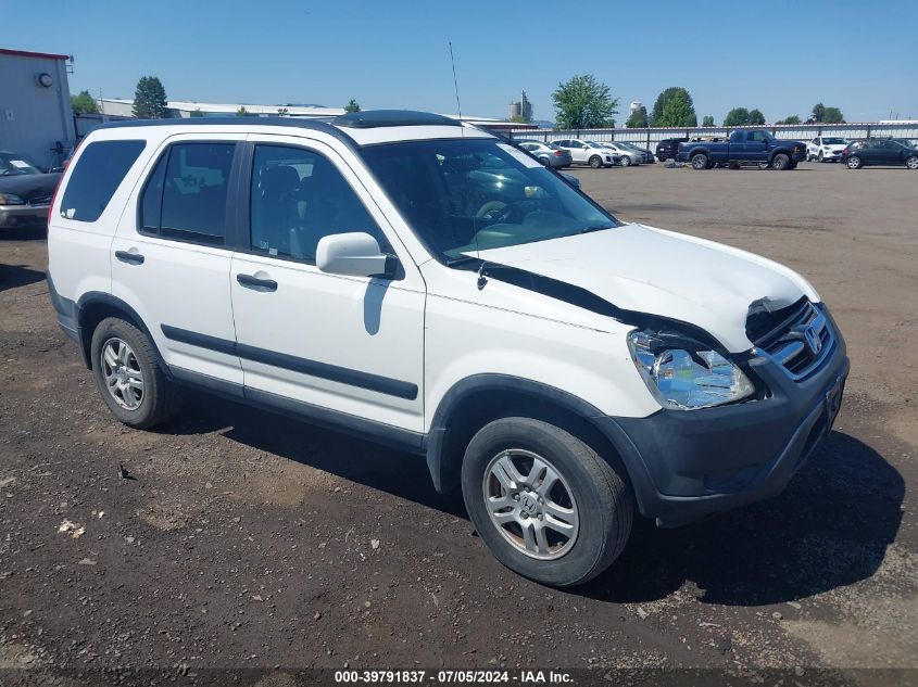 2004 Honda Cr-V Ex VIN: SHSRD78814U238289 Lot: 39791837