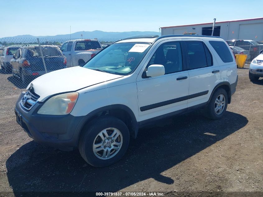 2004 Honda Cr-V Ex VIN: SHSRD78814U238289 Lot: 39791837