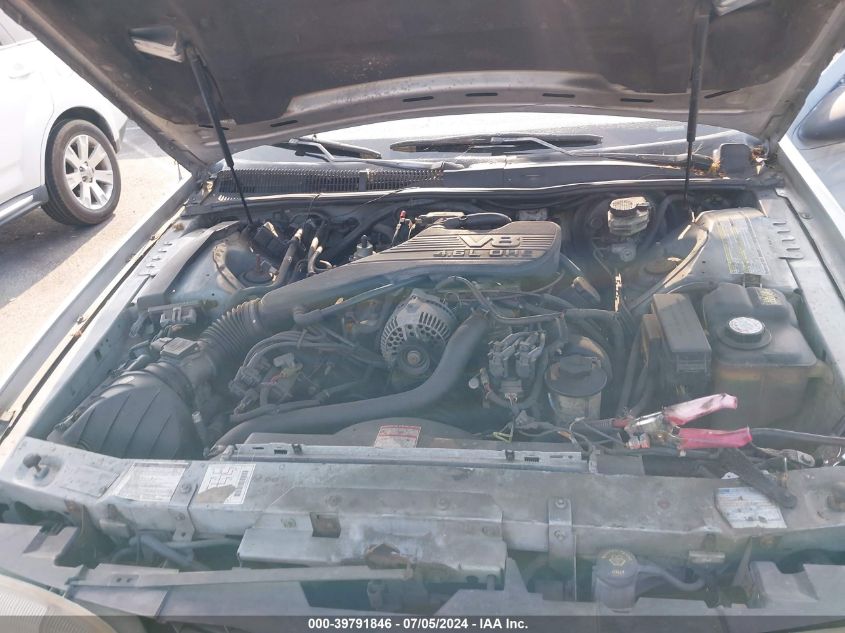 1994 Ford Thunderbird Lx VIN: 1FALP62W8RH197758 Lot: 39791846