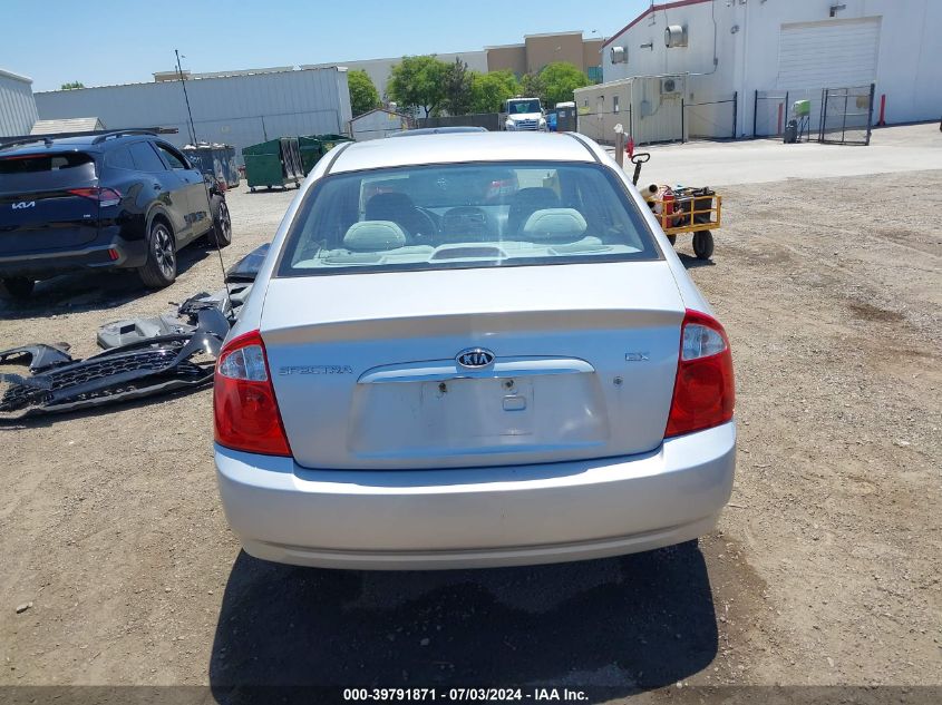 KNAFE121465346035 2006 Kia Spectra Lx/Ex