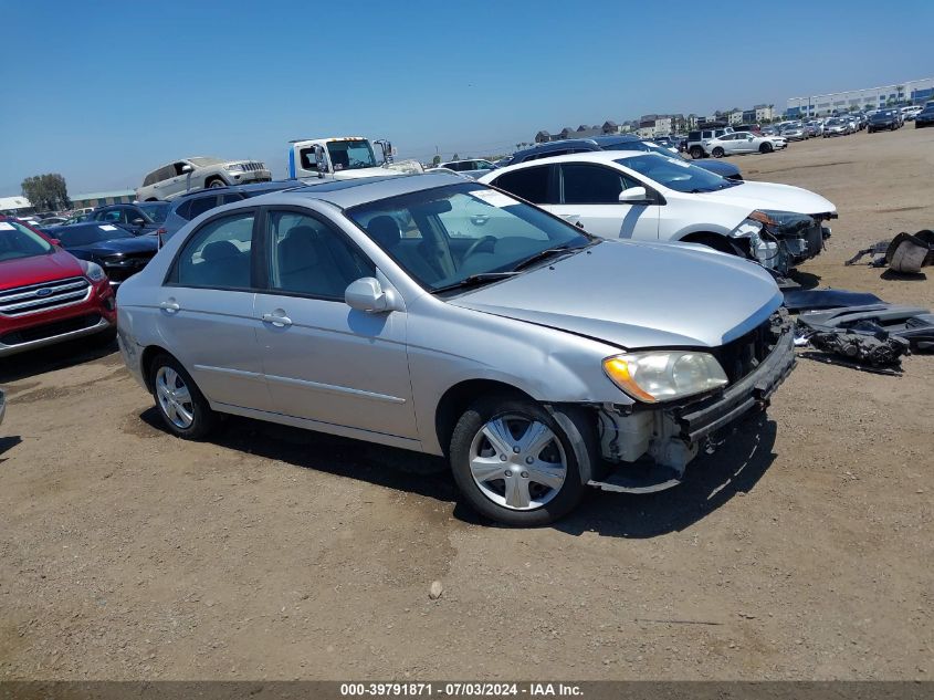 2006 Kia Spectra Lx/Ex VIN: KNAFE121465346035 Lot: 39791871