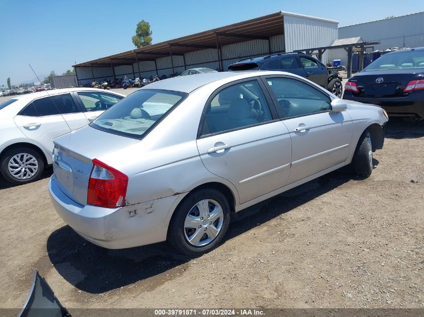 2006 Kia Spectra Lx/Ex VIN: KNAFE121465346035 Lot: 39791871