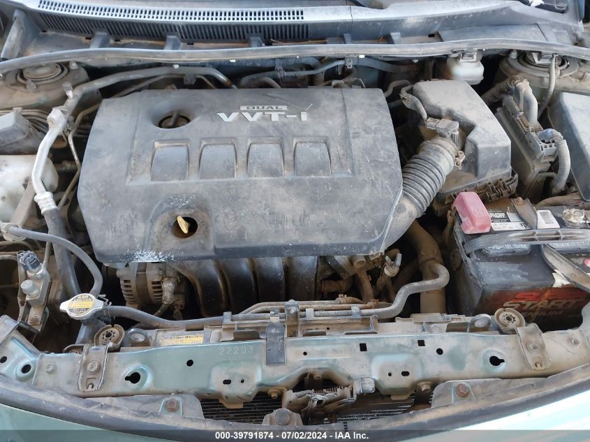 2009 Toyota Corolla Le VIN: JTDBL40E199045413 Lot: 39791874