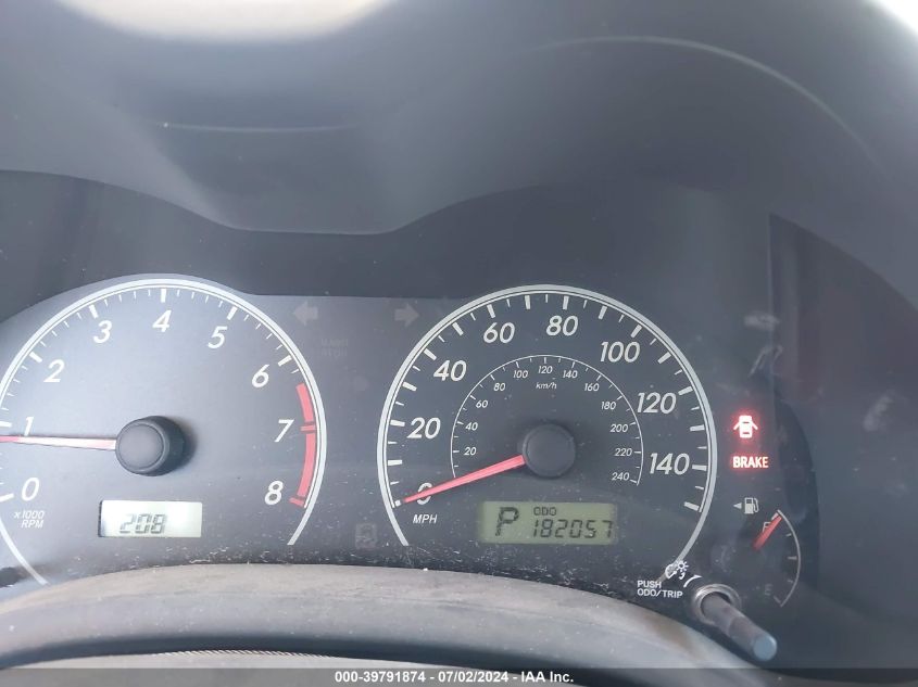 2009 Toyota Corolla Le VIN: JTDBL40E199045413 Lot: 39791874