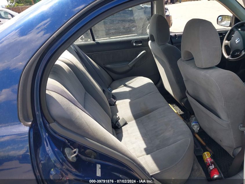 2004 Honda Civic Lx VIN: 1HGES16524L022547 Lot: 39791876