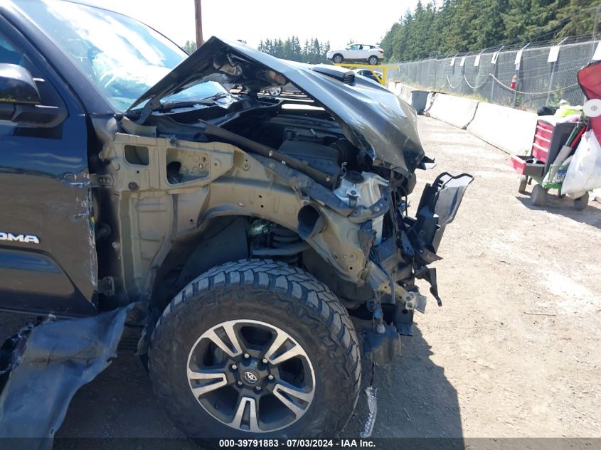 2017 Toyota Tacoma Trd Sport VIN: 5TFCZ5AN0HX110611 Lot: 39791883