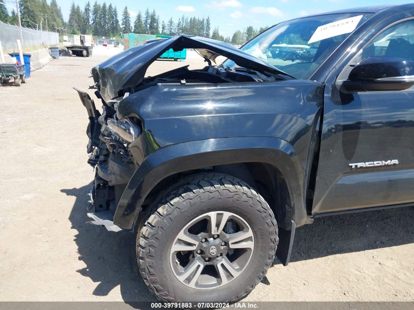 2017 Toyota Tacoma Trd Sport VIN: 5TFCZ5AN0HX110611 Lot: 39791883