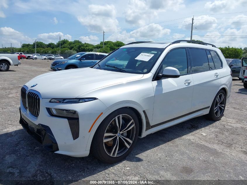 2023 BMW X7 xDrive40I VIN: 5UX23EM02P9P22498 Lot: 39791885