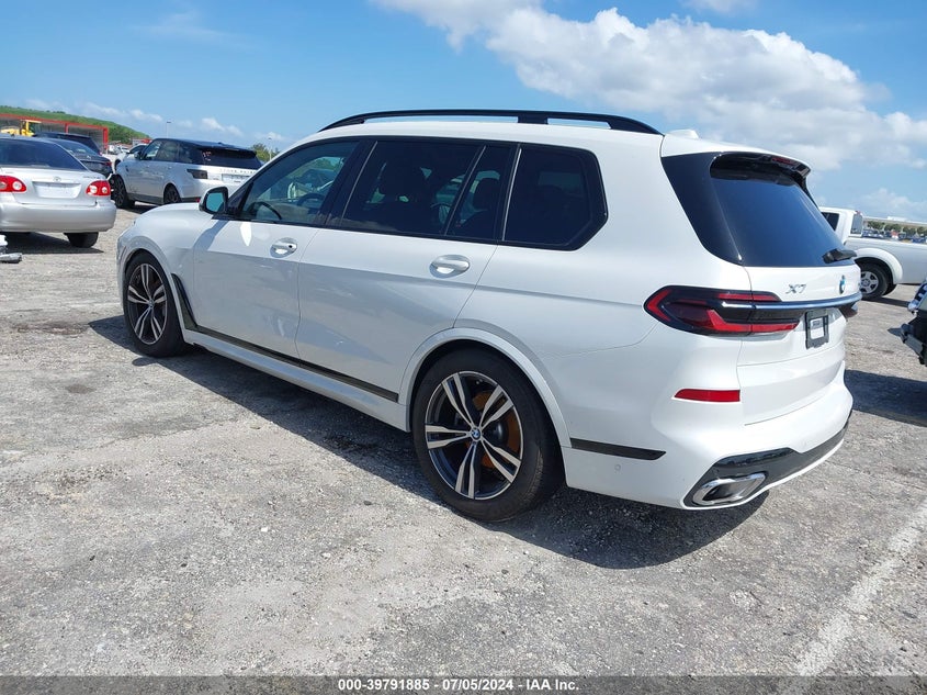 2023 BMW X7 xDrive40I VIN: 5UX23EM02P9P22498 Lot: 39791885