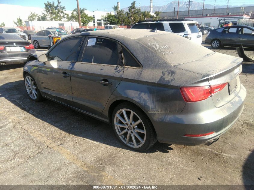2016 Audi A3 1.8T Premium VIN: WAUA7GFF3G1033497 Lot: 39791891