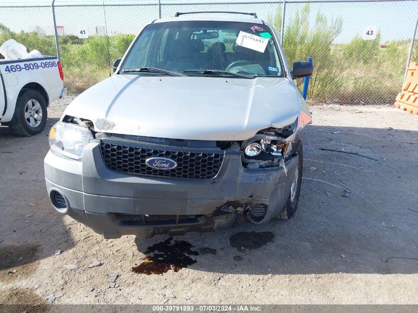 2006 Ford Escape Xls VIN: 1FMYU02Z46KD48590 Lot: 39791893