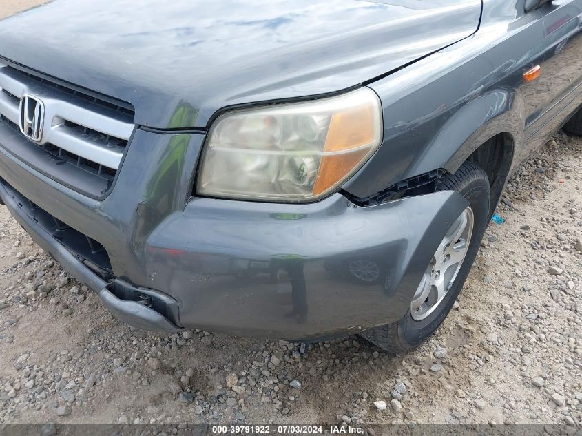 2008 Honda Pilot Se VIN: 5FNYF18338B048157 Lot: 39791922