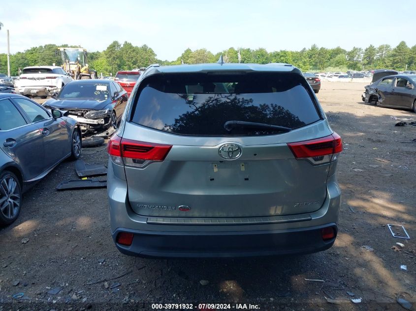 2019 Toyota Highlander Se/Xle VIN: 5TDJZRFH8KS922768 Lot: 39791932