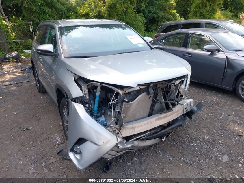 2019 Toyota Highlander Se/Xle VIN: 5TDJZRFH8KS922768 Lot: 39791932