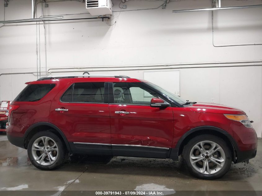 2014 Ford Explorer Limited VIN: 1FM5K8F82EGC48711 Lot: 39791943