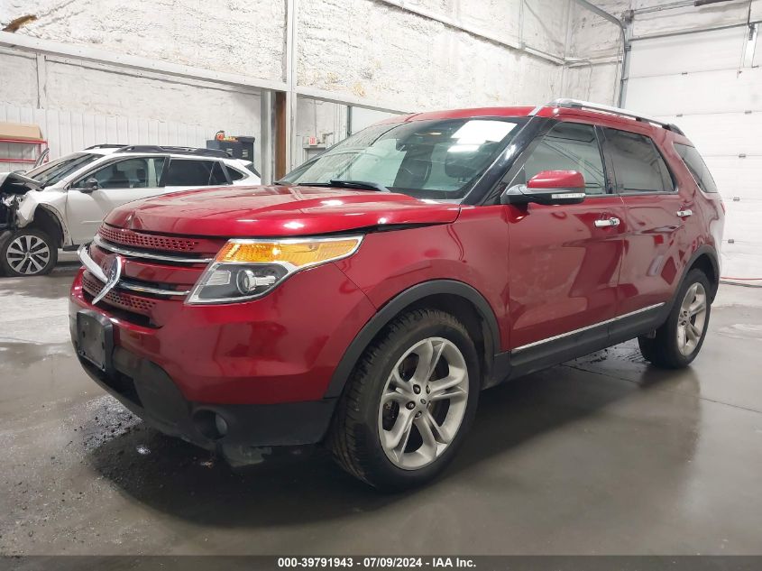 2014 Ford Explorer Limited VIN: 1FM5K8F82EGC48711 Lot: 39791943