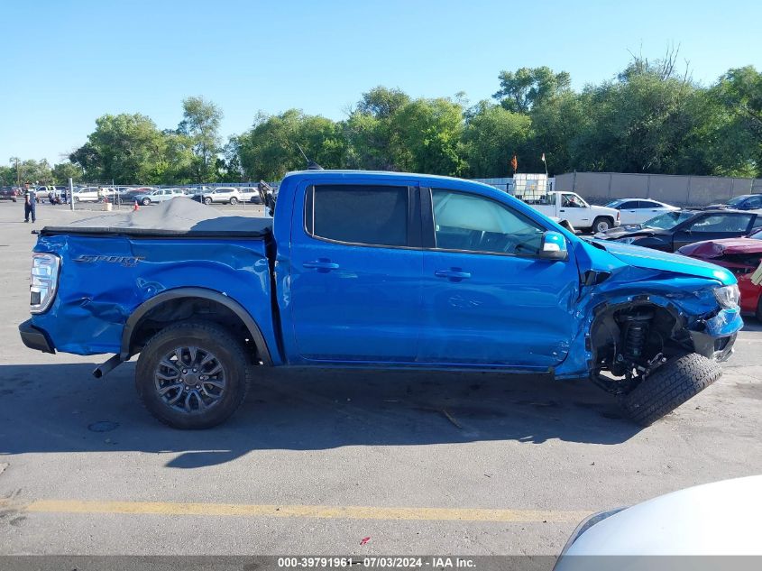 2021 Ford Ranger Lariat VIN: 1FTER4FH0MLD96130 Lot: 39791961