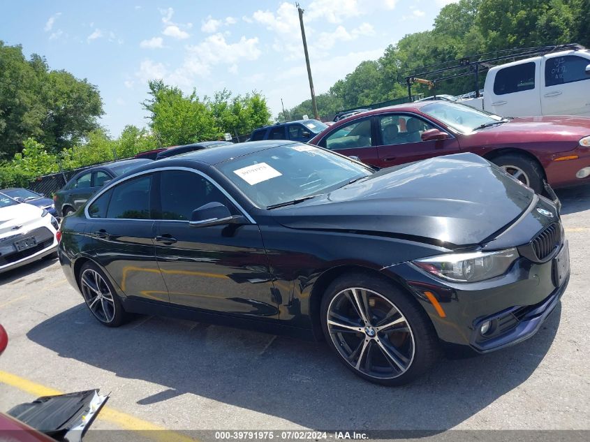 2019 BMW 430I Gran Coupe xDrive VIN: WBA4J3C57KBL05393 Lot: 39791975