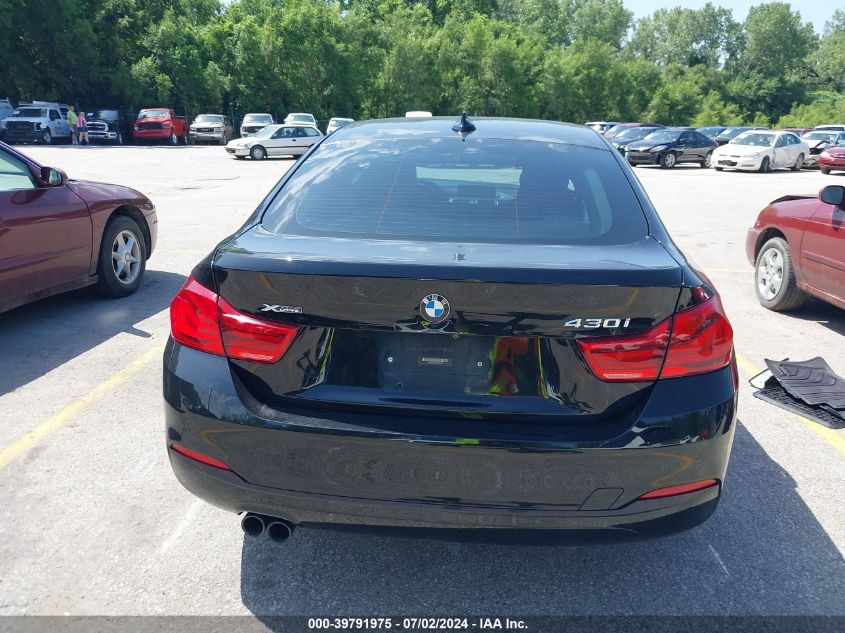 2019 BMW 430I Gran Coupe xDrive VIN: WBA4J3C57KBL05393 Lot: 39791975