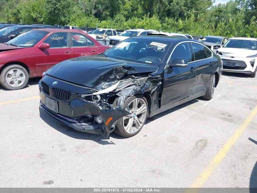 2019 BMW 430I Gran Coupe xDrive VIN: WBA4J3C57KBL05393 Lot: 39791975