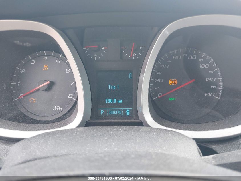 2011 Chevrolet Equinox 1Lt VIN: 2GNALDEC5B1280826 Lot: 39791986