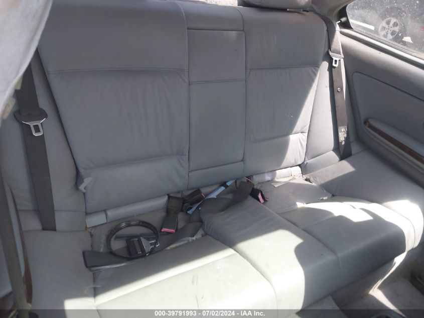 2001 BMW 330Ci VIN: WBABN53401JU31212 Lot: 39791993