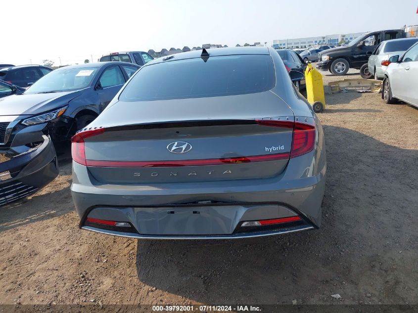 2022 Hyundai Sonata Hybrid Limited VIN: KMHL54JJ8NA049277 Lot: 39792001