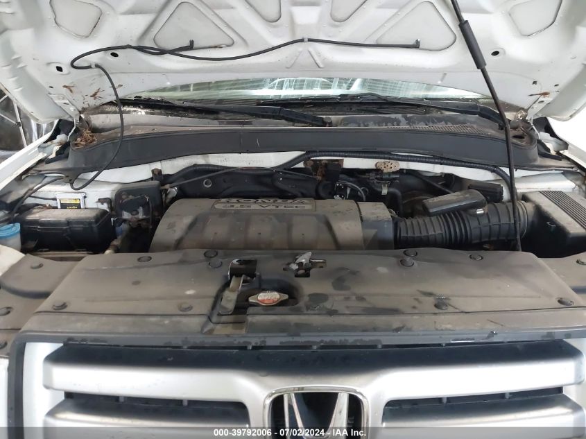 2006 Honda Pilot Ex-L VIN: 2HKYF18636H560641 Lot: 39792006