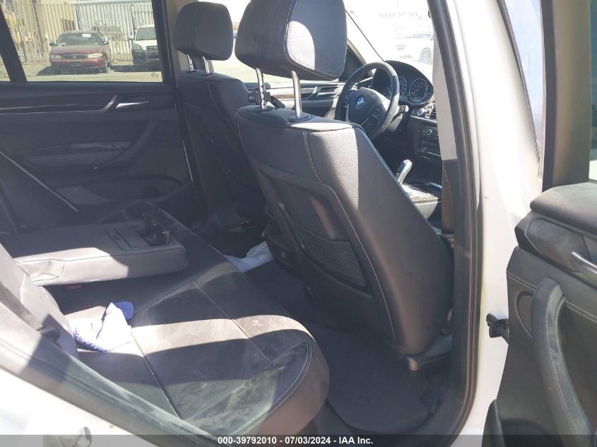 2016 BMW X3 xDrive28I VIN: 5UXWX9C59G0D88813 Lot: 39792010