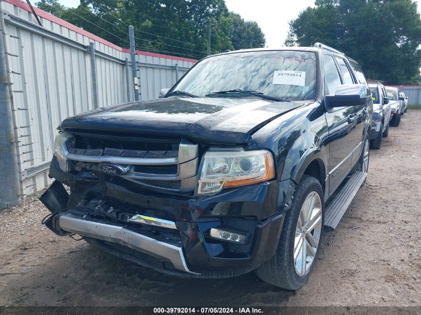 1FMJU1LTXFEF01067 2015 Ford Expedition Platinum