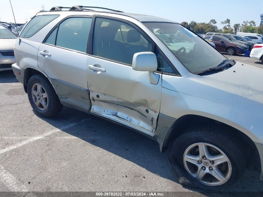 2000 Lexus Rx 300 VIN: JT6HF10U0Y0159050 Lot: 39792022