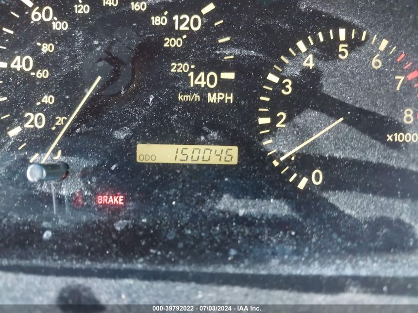 2000 Lexus Rx 300 VIN: JT6HF10U0Y0159050 Lot: 39792022