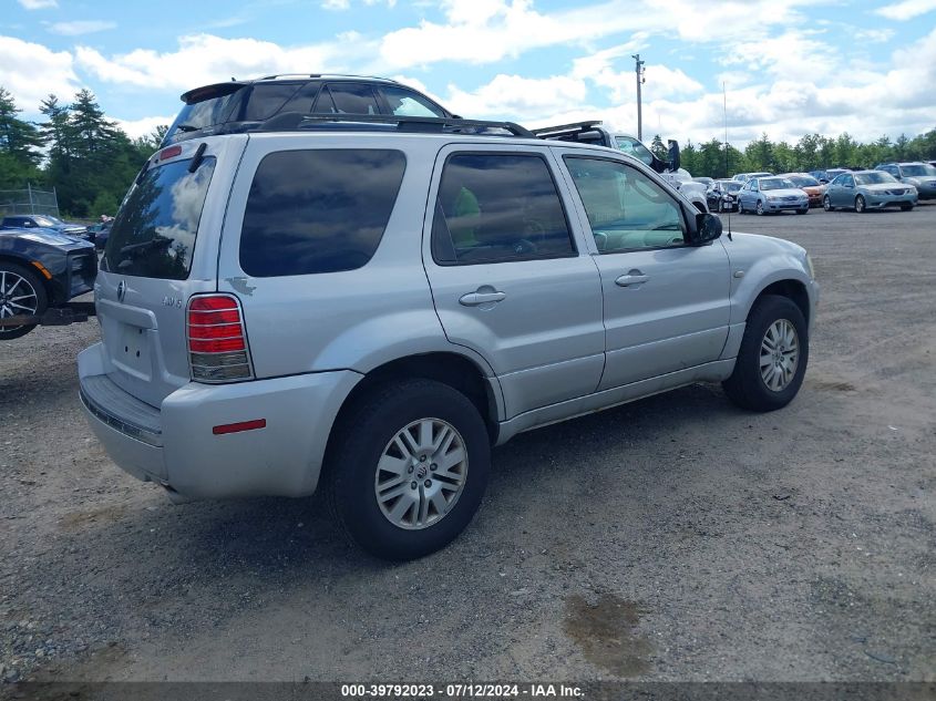 2005 Mercury Mariner Luxury/Premier VIN: 4M2YU57125DJ01800 Lot: 39792023