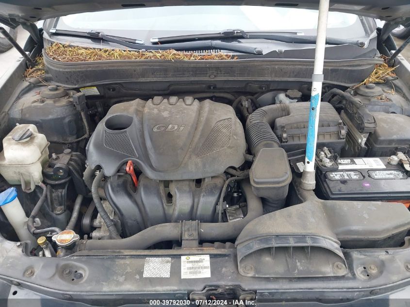 2011 Hyundai Sonata Gls VIN: 5NPEB4ACXBH249931 Lot: 39792030