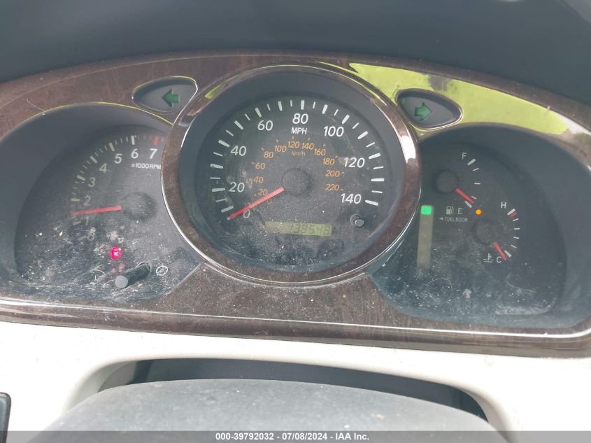 2002 Toyota Highlander Limited V6 VIN: JTEGF21AX20063301 Lot: 39792032