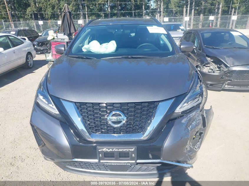 2019 Nissan Murano Platinum/S/Sl/Sv VIN: 5N1AZ2MJXKN114971 Lot: 39792035