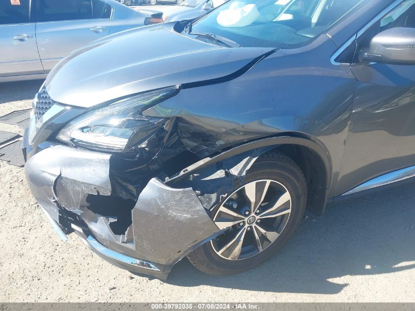 2019 Nissan Murano Platinum/S/Sl/Sv VIN: 5N1AZ2MJXKN114971 Lot: 39792035