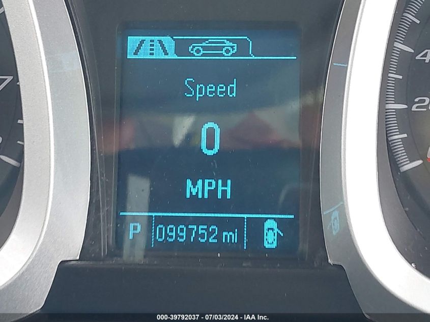 2016 Chevrolet Equinox Lt VIN: 2GNFLFEK3G6178315 Lot: 39792037