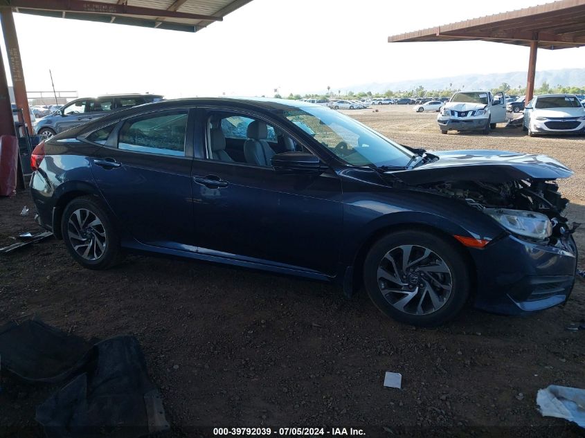 2018 Honda Civic Ex VIN: 19XFC2F74JE031391 Lot: 39792039