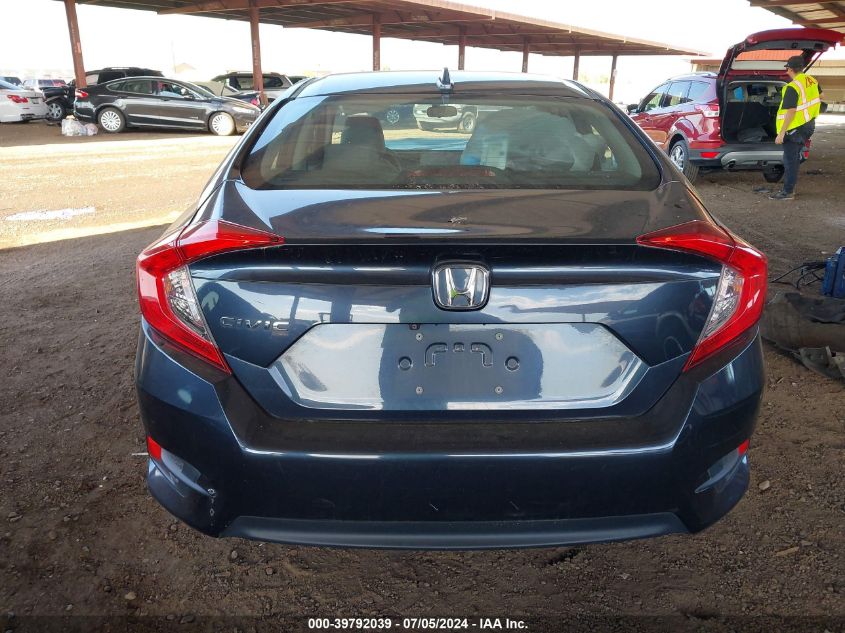 2018 Honda Civic Ex VIN: 19XFC2F74JE031391 Lot: 39792039