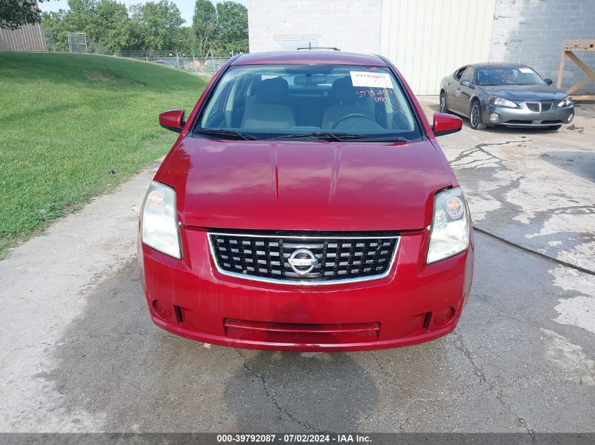 2008 Nissan Sentra 2.0 VIN: 3N1AB61E78L652093 Lot: 39792087