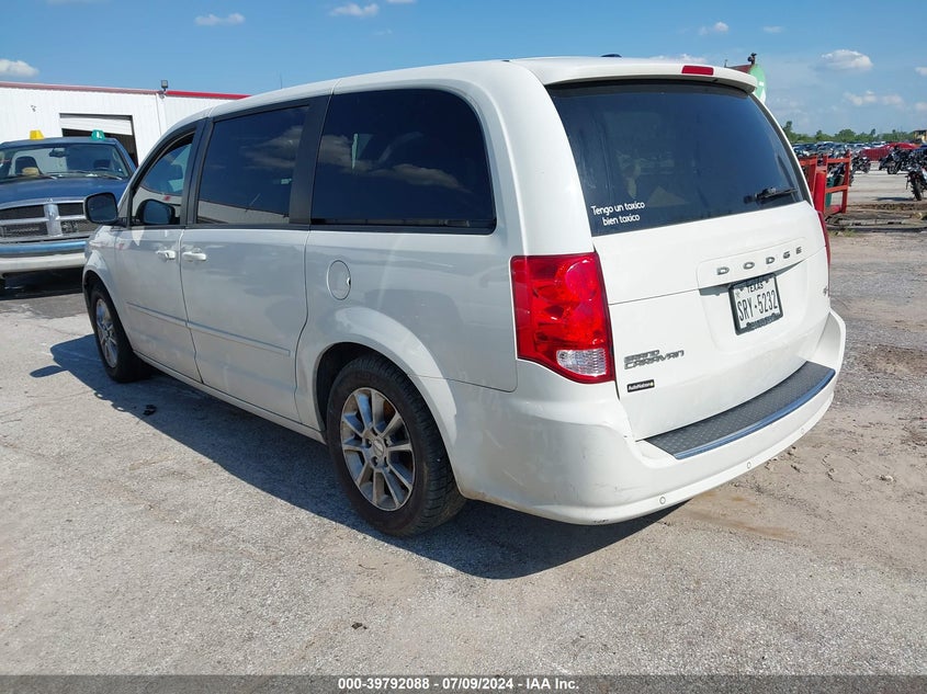 2013 DODGE GRAND CARAVAN R/T - 2C4RDGEG2DR617793