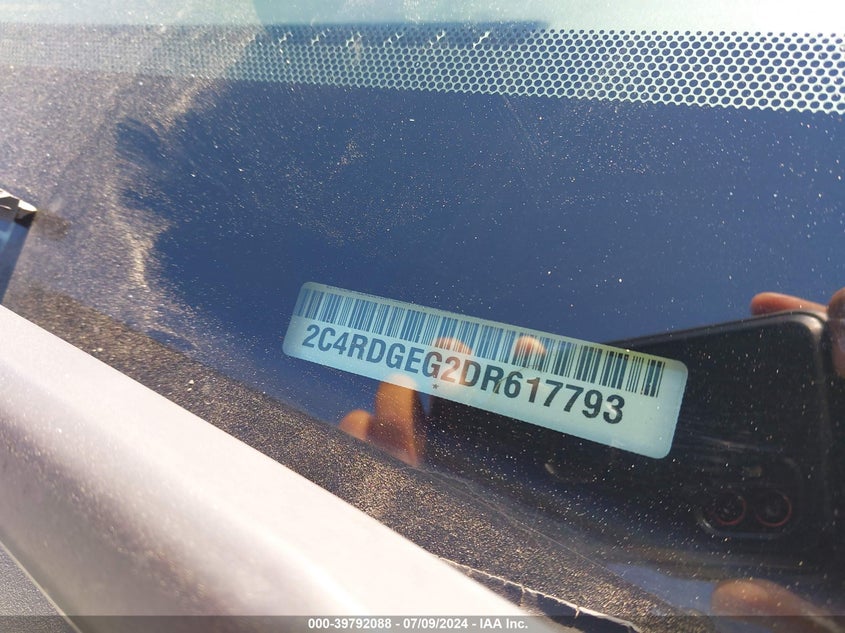 2013 DODGE GRAND CARAVAN R/T - 2C4RDGEG2DR617793