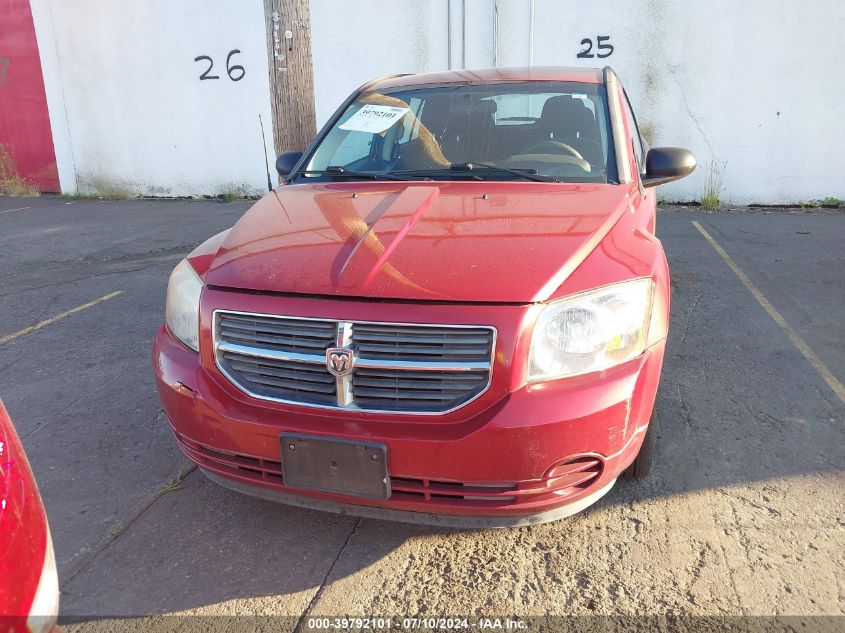 2010 Dodge Caliber Sxt VIN: 1B3CB4HA6AD619533 Lot: 39792101