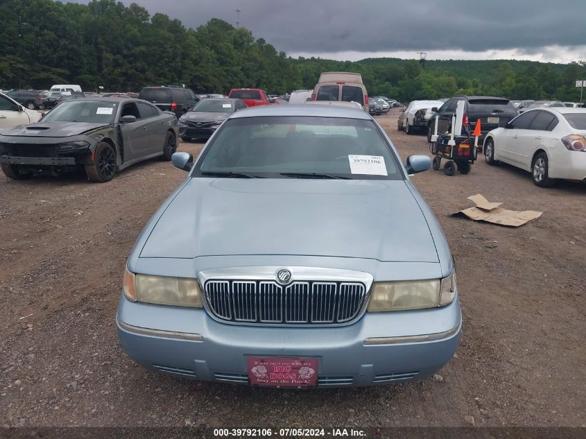 1999 Mercury Grand Marquis Gs VIN: 2MEFM74W3XX639389 Lot: 39792106
